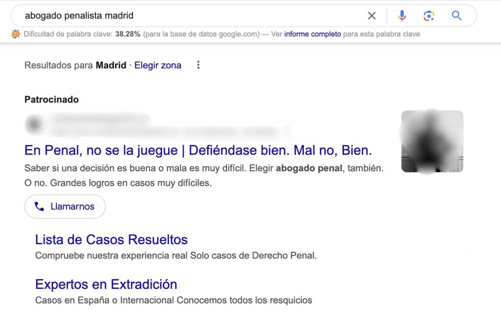 Ejemplo de anuncio con copy persuasivo