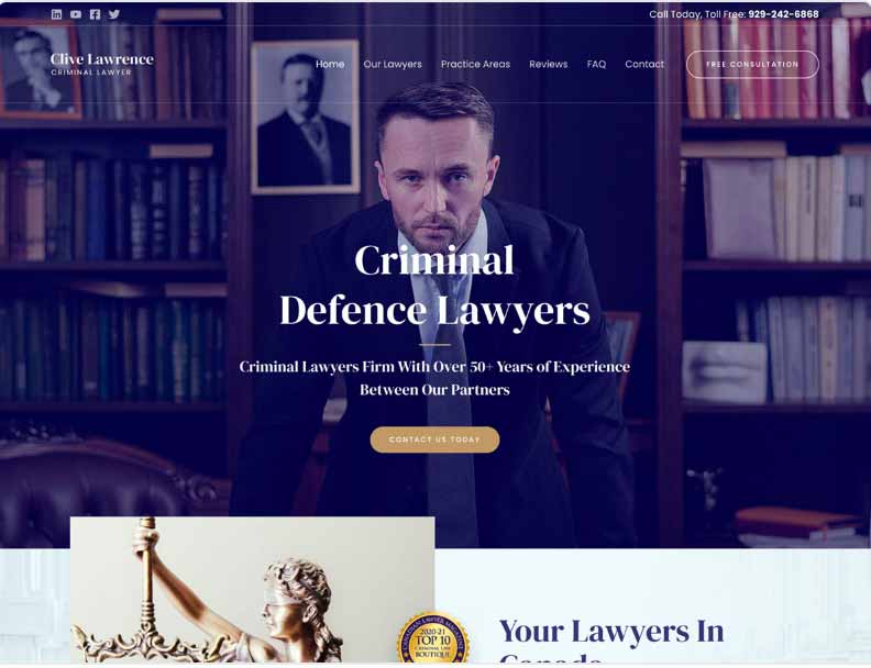 WorPress para despachos de abogados