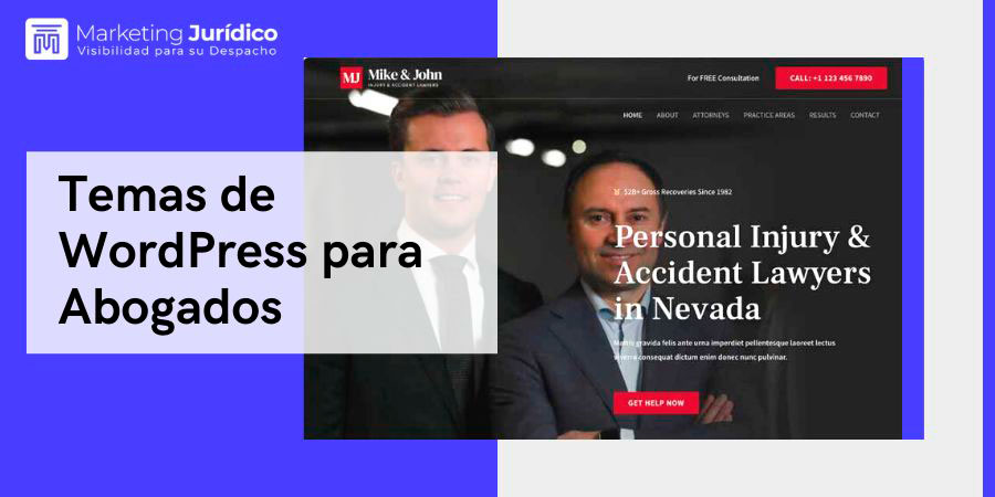 Temas de WordPress para Abogados